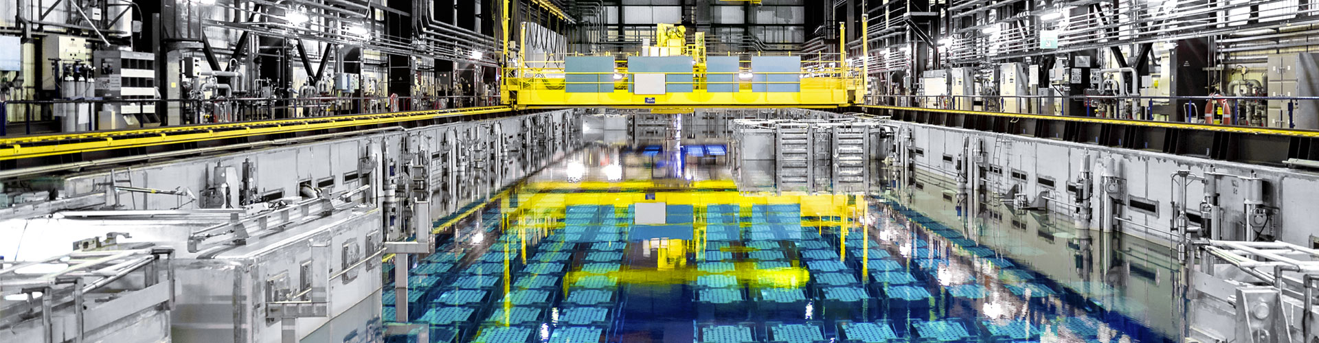 Piscine entreposage déchets nucléaires
