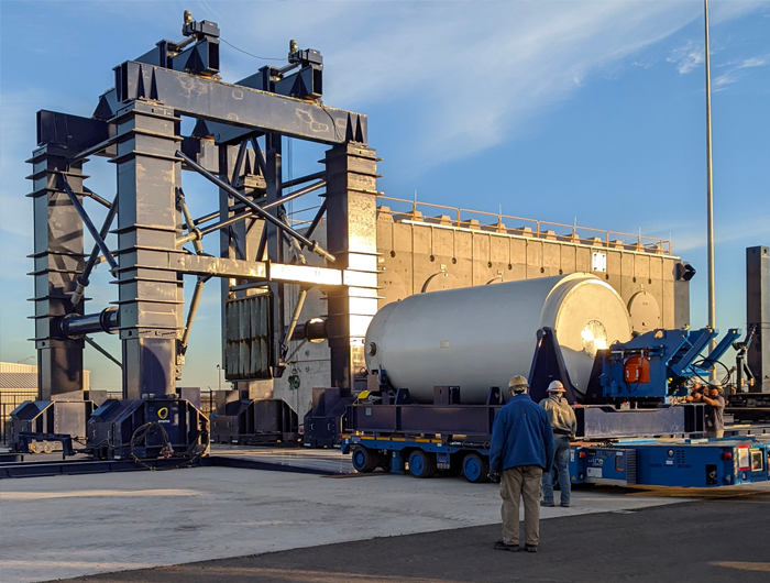 Loading of Matrix systems at Wolf Creek, USA